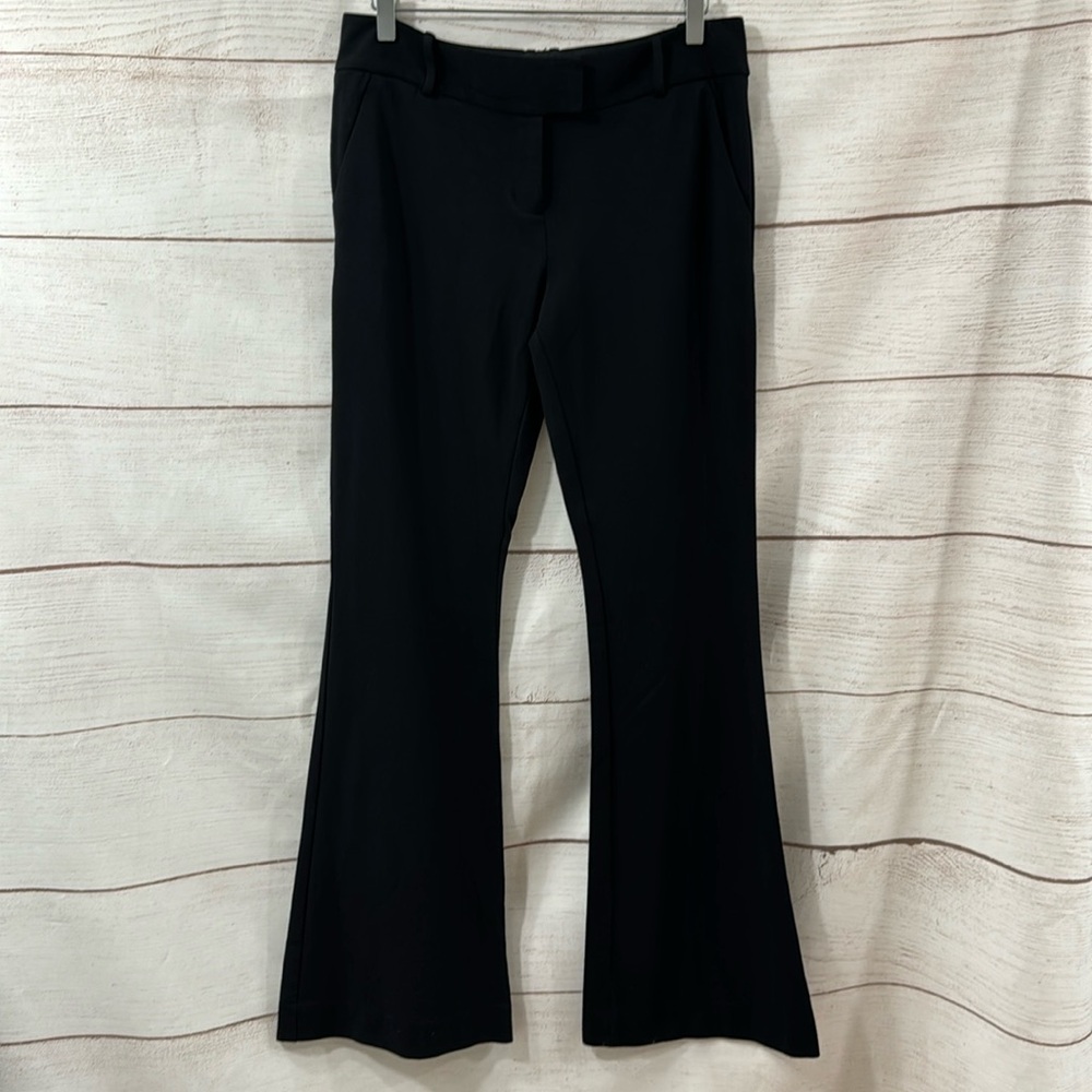 Women's black dress flare  leg pants from The Limited Size 6